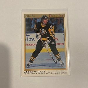 1991 O-pee-chee Premier Jaromir Jagr Card #50